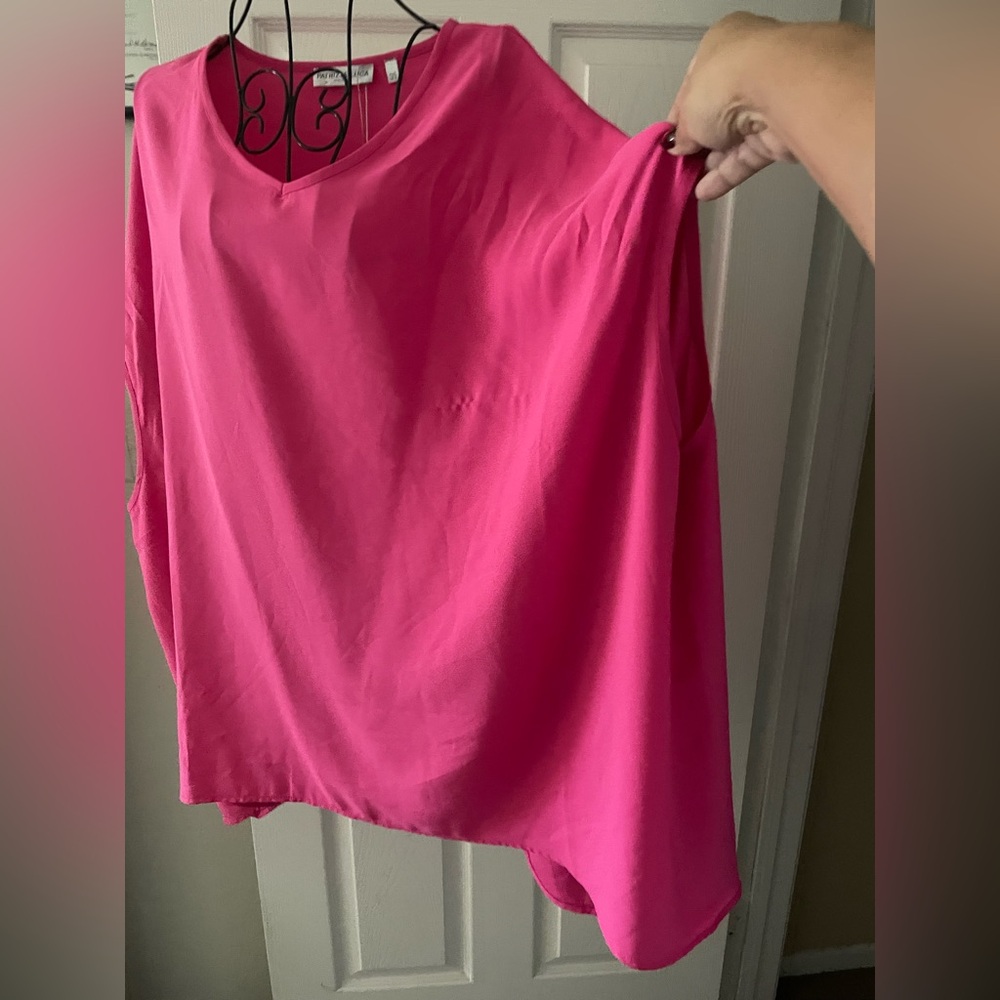 Patrizia Luca Bold Pink Blouse - Picture 4 of 6
